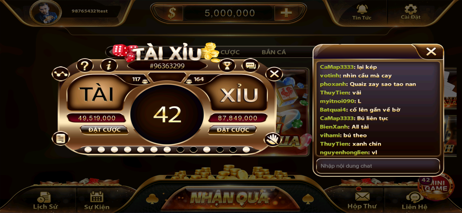 Jilipark app featuring various slot games
